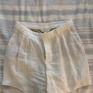 Lilly Pulitzer Dewey Linen Short Resort White Size 6